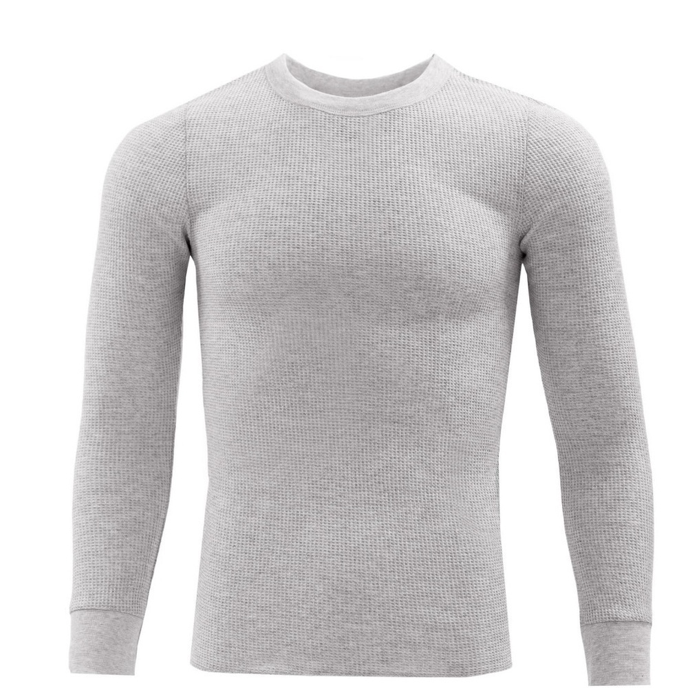 Fruit of the Loom Men's Thermal Waffle Crew Top